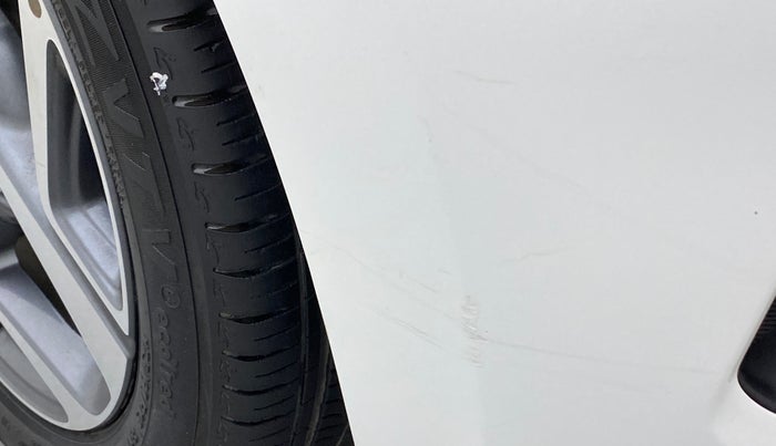 2021 Hyundai AURA SX 1.2 (O), Petrol, Manual, 7,356 km, Front bumper - Minor scratches