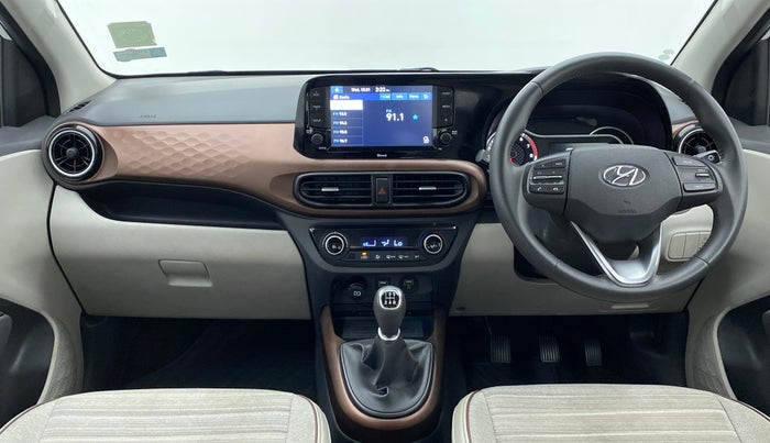 2021 Hyundai AURA SX 1.2 (O), Petrol, Manual, 7,356 km, Dashboard
