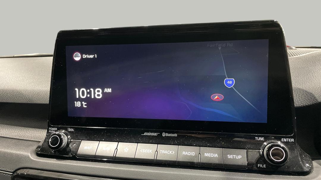 2021 Kia Seltos Gt-line (AWD), Automatic, 30349 km, Infotainment System
