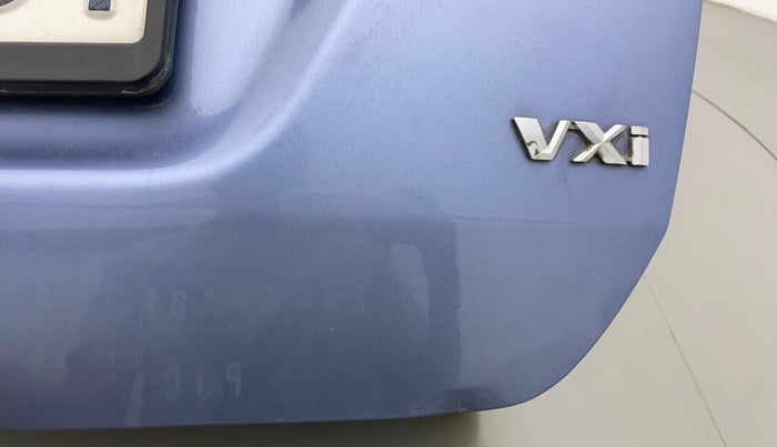 2012 Maruti Wagon R 1.0 VXI, Petrol, Manual, 51,162 km, Dicky (Boot door) - Slightly dented