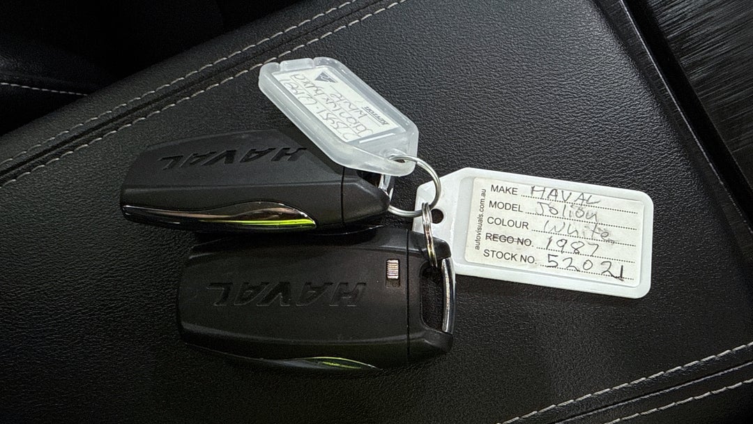 2022 GWM Haval Jolion Lux Hybrid, Automatic, 38921 km, Key Close-up