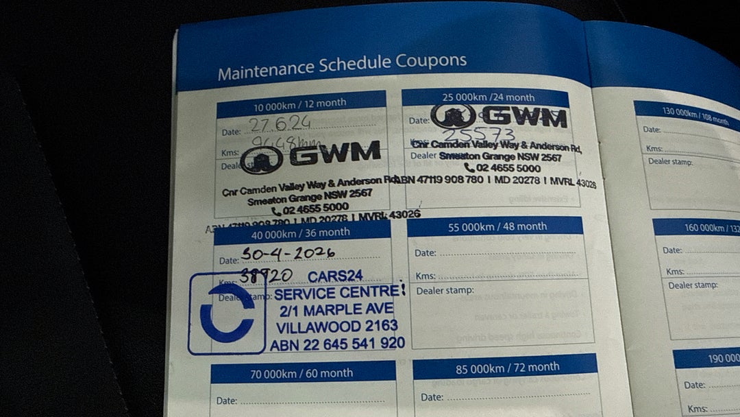 2022 GWM Haval Jolion Lux Hybrid, Automatic, 38921 km, Service History