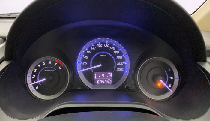 2013 Honda City 1.5L I-VTEC V MT, Petrol, Manual, 74,721 km, Odometer Image
