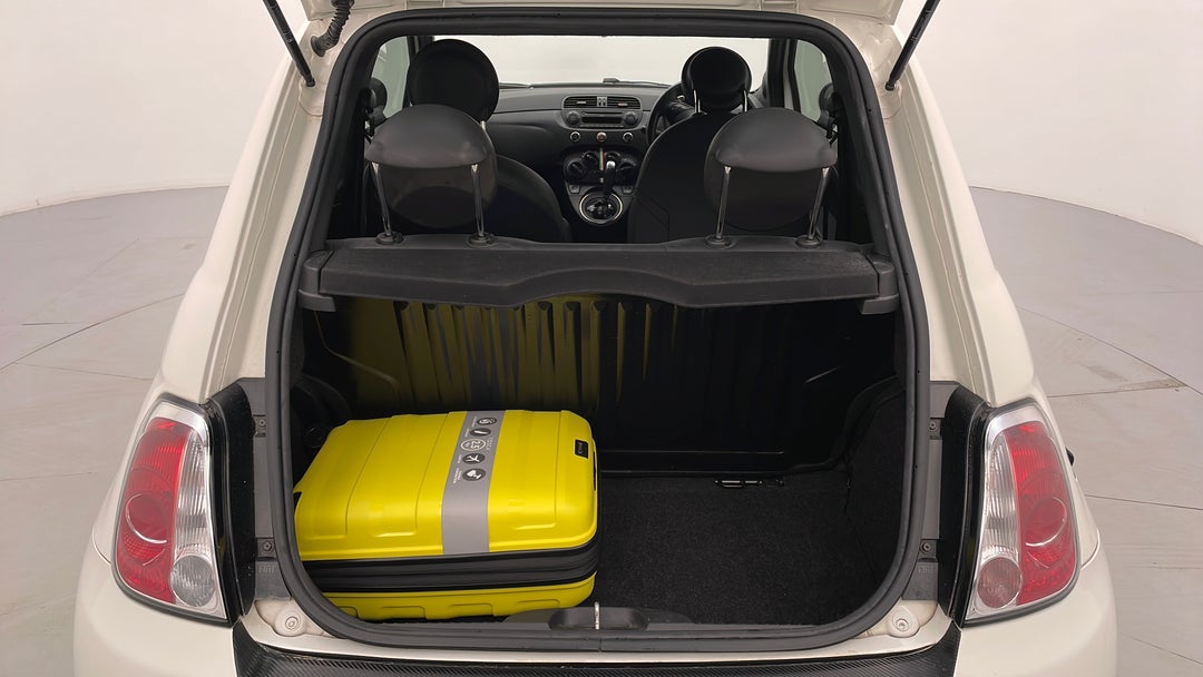 Boot Inside View with Luggage