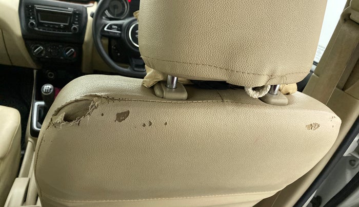 2018 Maruti Dzire VDI, Diesel, Manual, 62,144 km, Driver seat - Cover slightly torn