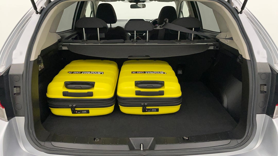 Boot Inside View with Luggage