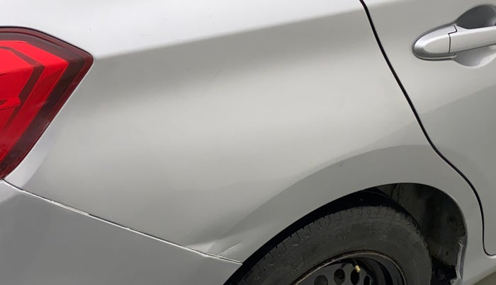 2019 Honda Amaze 1.2L I-VTEC S, CNG, Manual, 87,939 km, Right quarter panel - Slightly dented