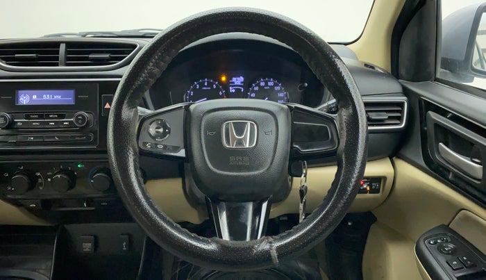 2019 Honda Amaze 1.2L I-VTEC S, CNG, Manual, 88,084 km, Steering Wheel Close Up