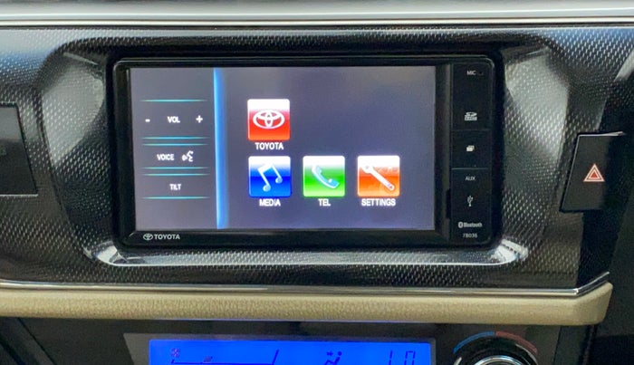 2015 Toyota Corolla Altis G PETROL, Petrol, Manual, 99,679 km, Infotainment System