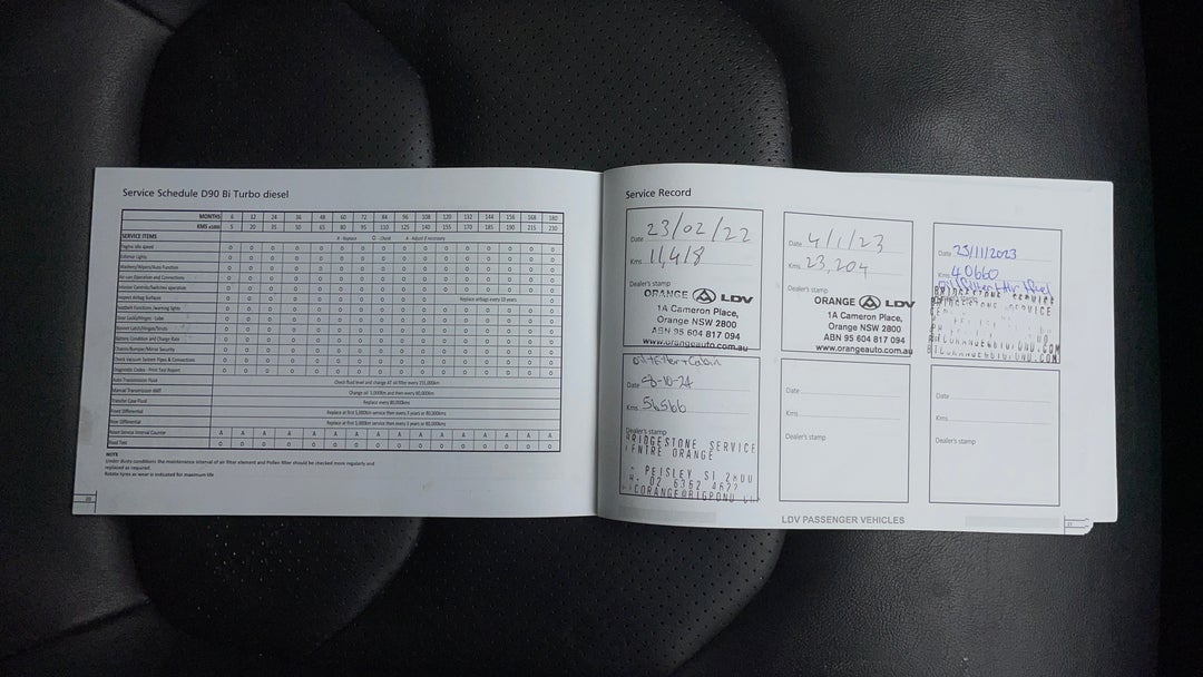 2022 LDV D90 Executive (4wd) D20, Automatic, 58735 km, Service History