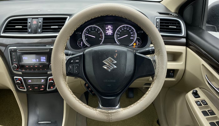 2016 Maruti Ciaz ZXI, Petrol, Manual, 87,555 km, Steering Wheel Close Up
