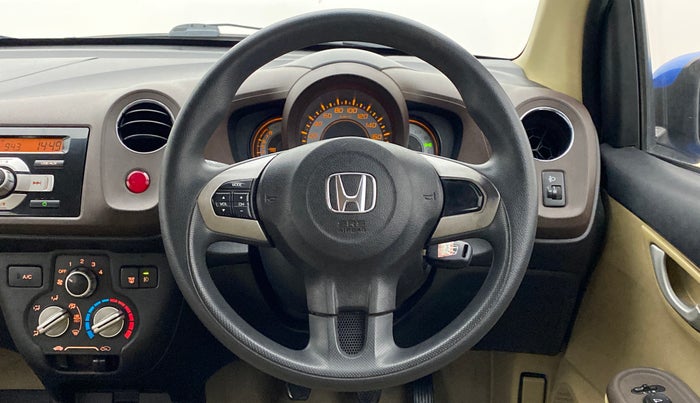2014 Honda Brio 1.2 VX MT I VTEC, Petrol, Manual, 60,410 km, Steering Wheel Close Up