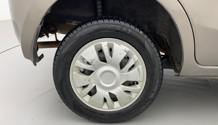 2014 Datsun Go T, Petrol, Manual, 69,870 km, Right Rear Wheel