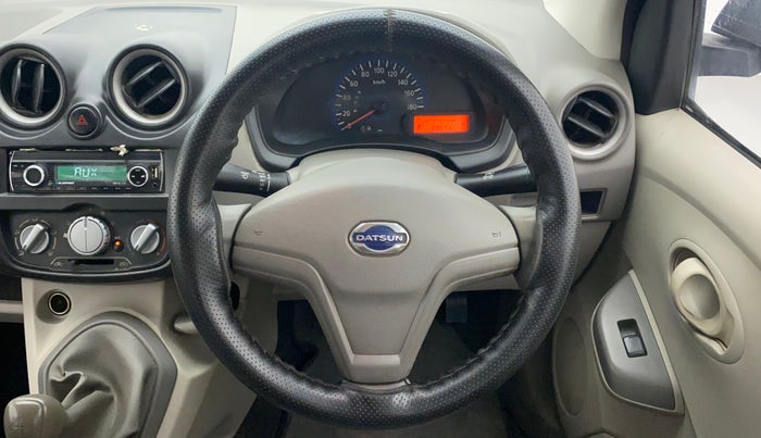 2014 Datsun Go T, Petrol, Manual, 69,870 km, Steering Wheel Close Up