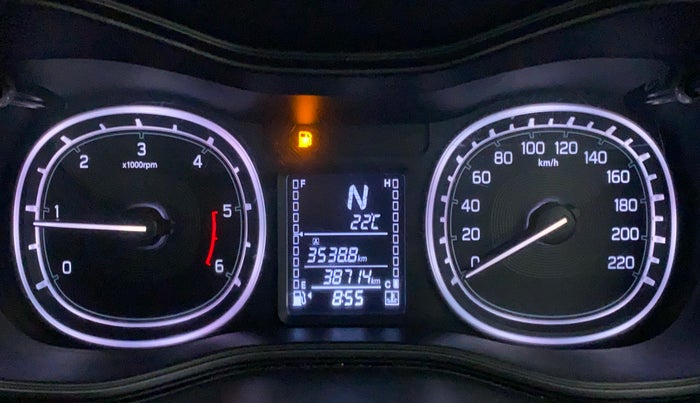 2018 Maruti Vitara Brezza ZDI+ DUAL TONE AMT, Diesel, Automatic, 38,827 km, Odometer Image