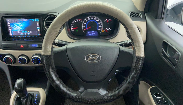2016 Hyundai Grand i10 Magna 1.2 AT  VTVT, Petrol, Automatic, 19,538 km, Steering Wheel Close Up