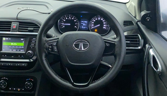 2018 Tata TIGOR XZ (O) PETROL, Petrol, Manual, 21,997 km, Steering Wheel Close Up