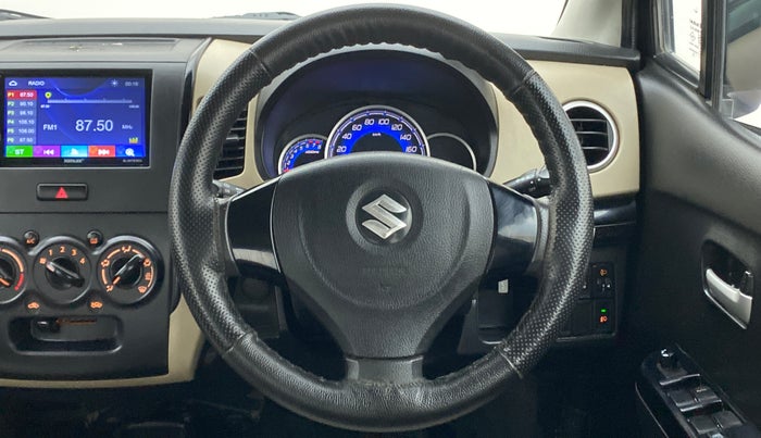 2018 Maruti Wagon R 1.0 VXI OPT, Petrol, Manual, 24,122 km, Steering Wheel Close Up