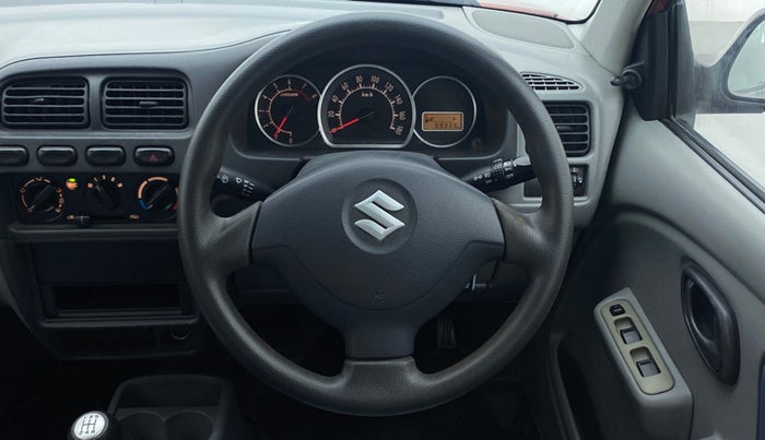 2012 Maruti Alto K10 VXI P, Petrol, Manual, 59,507 km, Steering Wheel Close Up