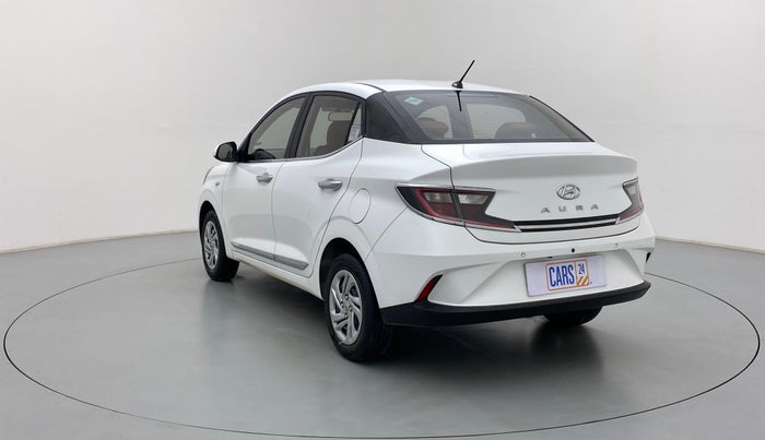 2020 Hyundai AURA S CNG, CNG, Manual, 45,109 km, Left Back Diagonal