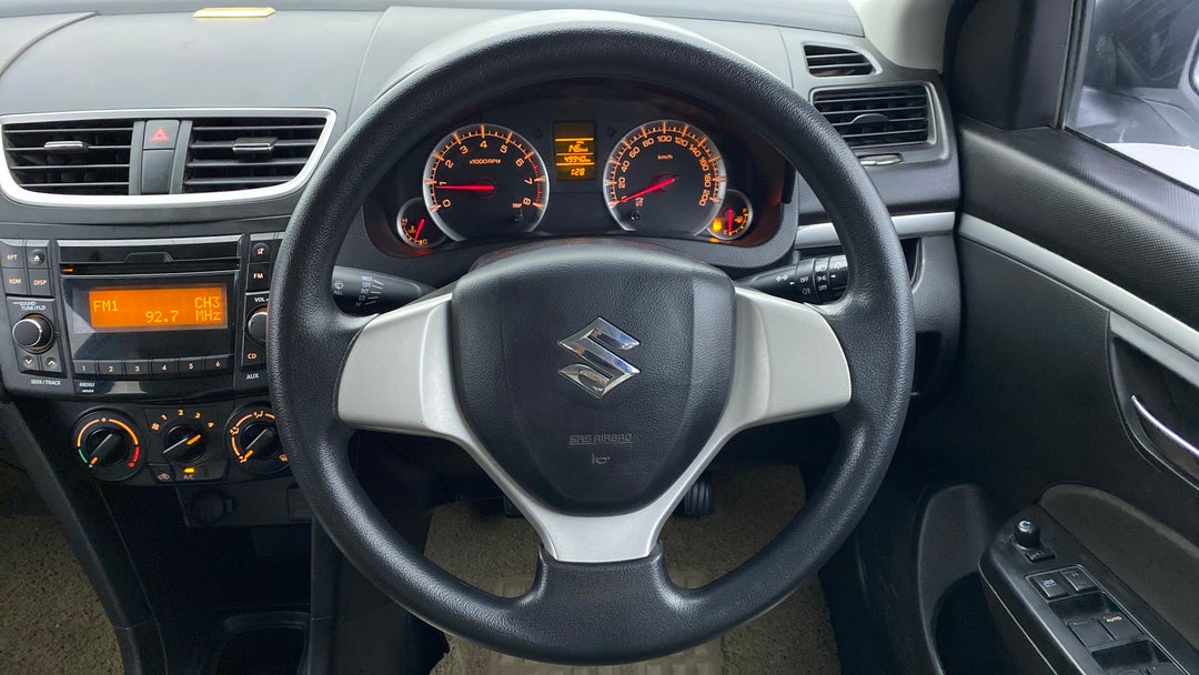Steering Wheel Close Up