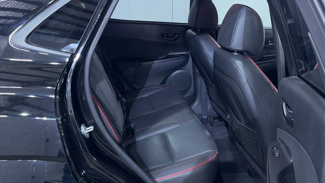 2021 Hyundai Kona N Line Premium Srf (AWD), Automatic, 35672 km, Right Side Rear Door Cabin View