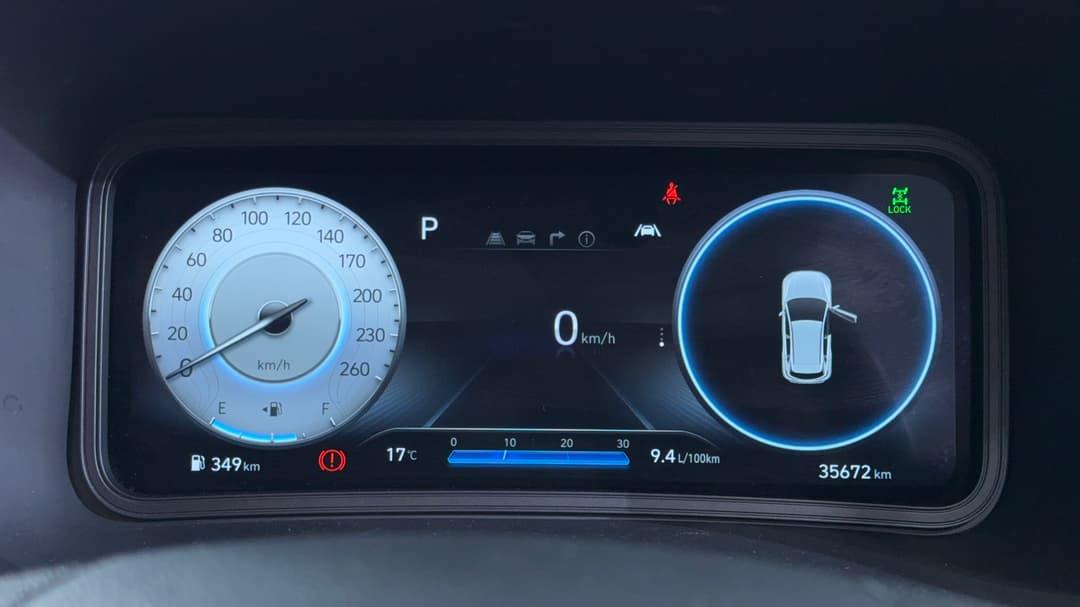 2021 Hyundai Kona N Line Premium Srf (AWD), Automatic, 35672 km, Odometer View