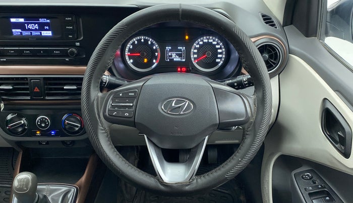 2020 Hyundai AURA S 1.2 CNG, CNG, Manual, 80,065 km, Steering Wheel Close Up