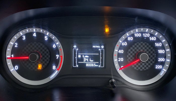 2020 Hyundai AURA S 1.2 CNG, CNG, Manual, 80,065 km, Odometer Image