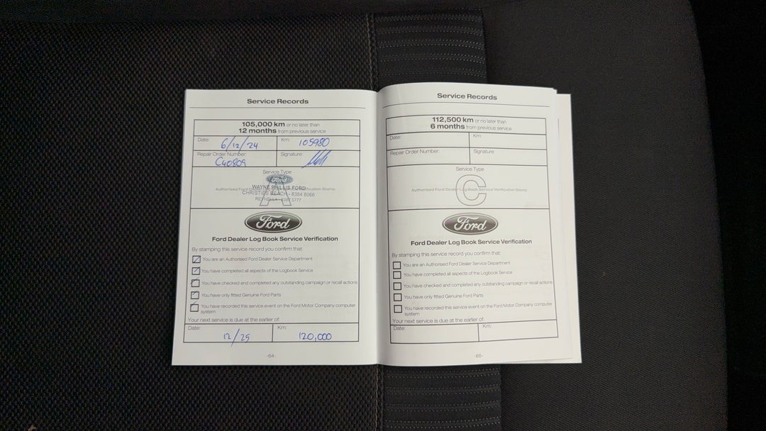 2019 Ford Ranger Xlt 2.0 (4x4), Automatic, 115544 km, Service History