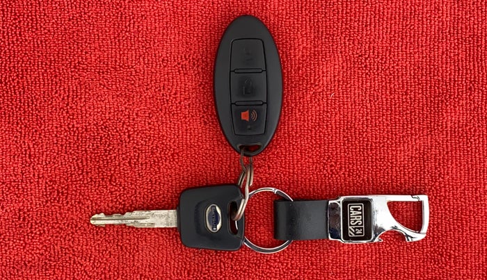 2017 Datsun Go Plus T, Petrol, Manual, 22,706 km, Key Close Up