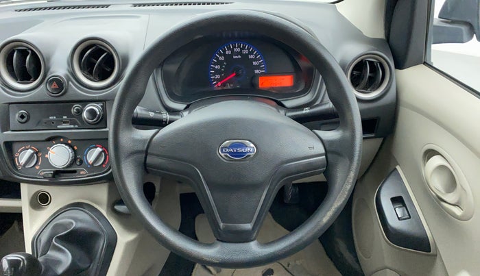 2017 Datsun Go Plus T, Petrol, Manual, 22,706 km, Steering Wheel Close Up