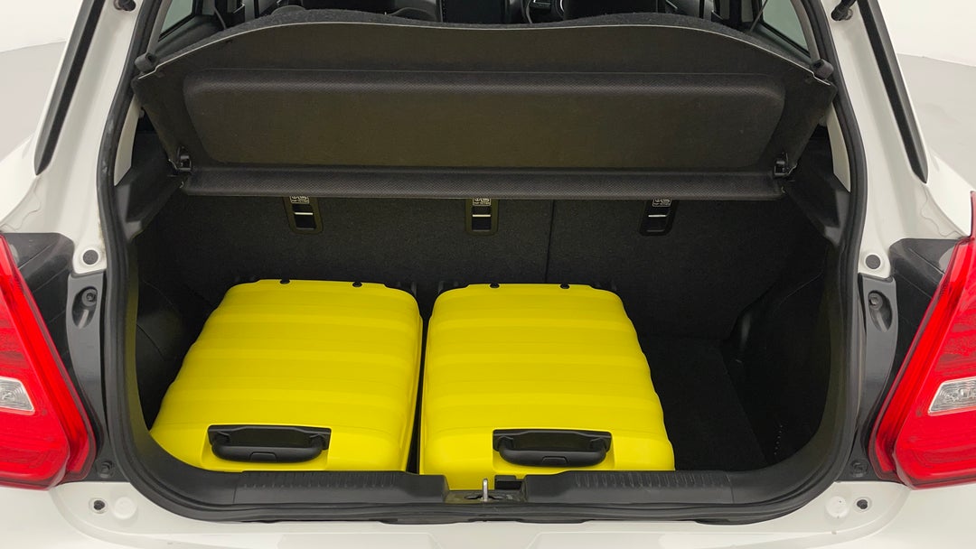 Boot Inside View with Luggage