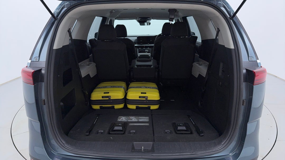 Boot Inside View with Luggage