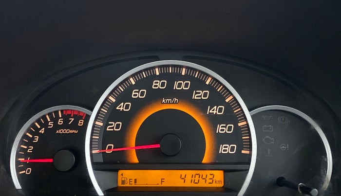 2016 Maruti Wagon R 1.0 VXI, Petrol, Manual, 41,111 km, Odometer Image