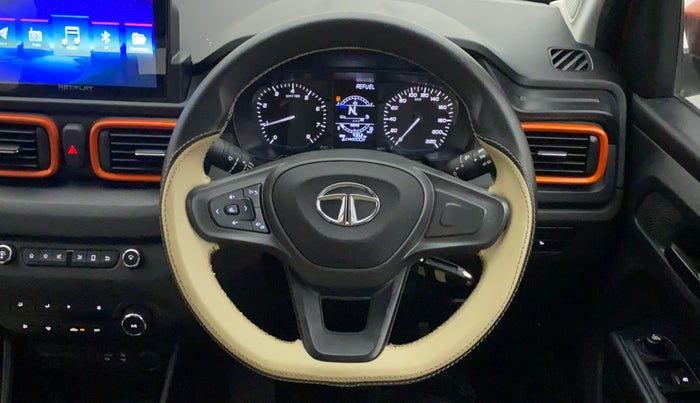 2022 Tata PUNCH ADVENTURE AMT, Petrol, Automatic, 4,637 km, Steering Wheel Close Up