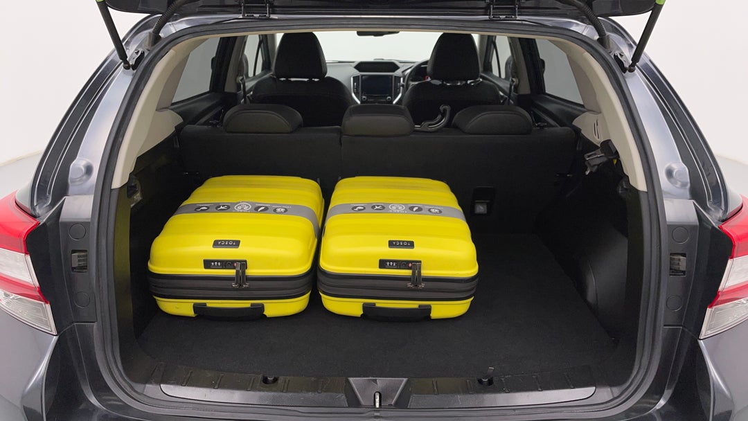 Boot Inside View with Luggage