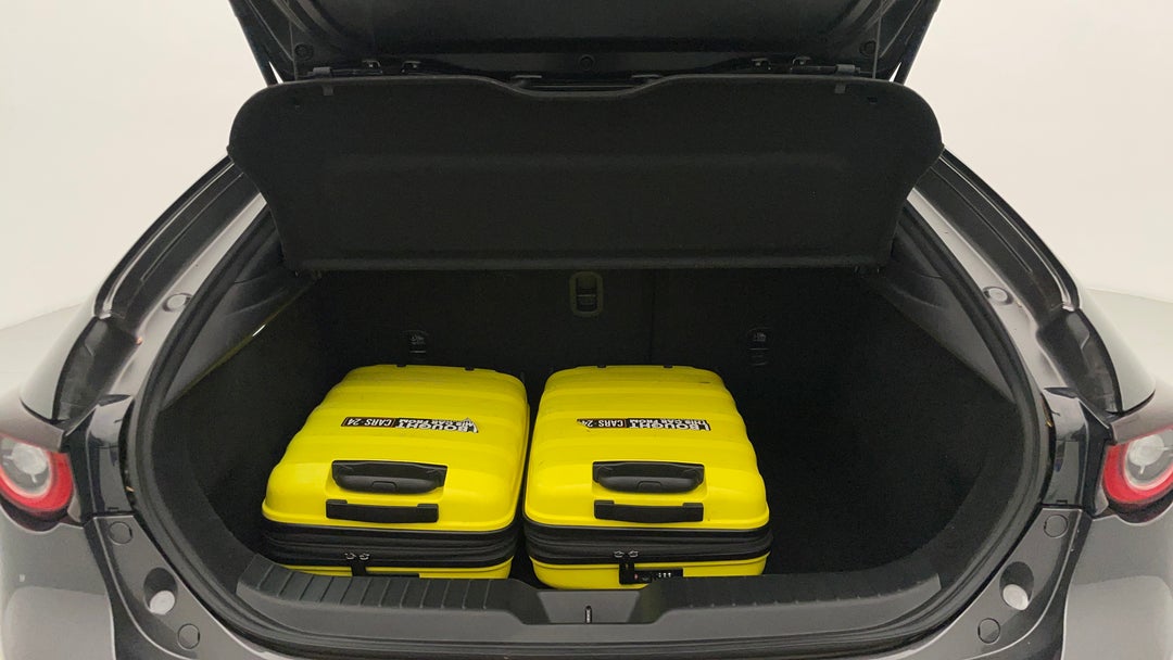 Boot Inside View with Luggage