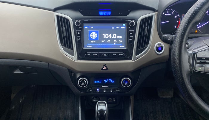 2017 Hyundai Creta SX PLUS AT 1.6 PETROL, Petrol, Automatic, 1,16,844 km, Air Conditioner