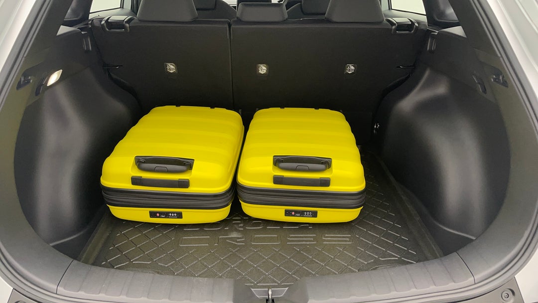 Boot Inside View with Luggage