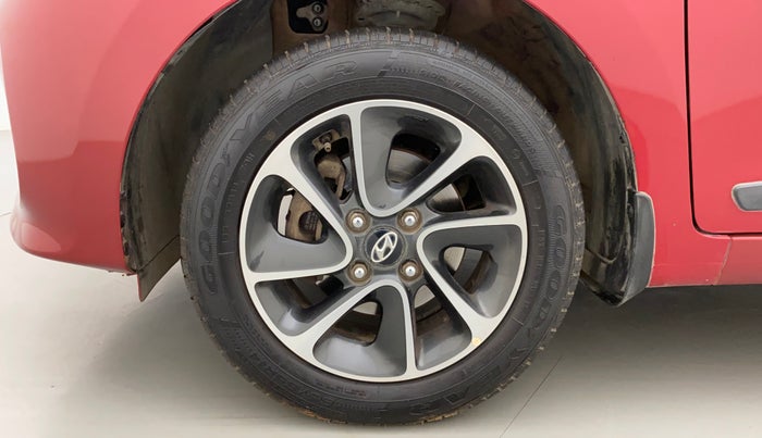 2017 Hyundai Grand i10 ASTA 1.2 KAPPA VTVT, Petrol, Manual, 42,588 km, Left Front Wheel