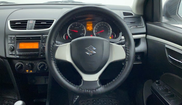 2017 Maruti Swift VDI ABS, Diesel, Manual, 1,20,288 km, Steering Wheel Close-up