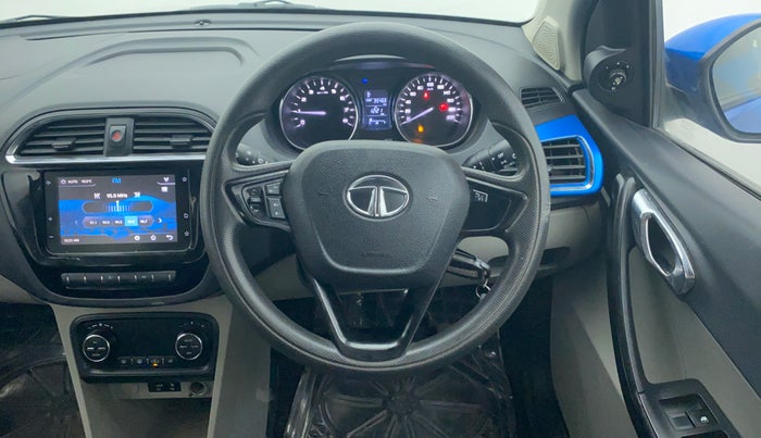 2019 Tata Tiago XZ+ 1.2 Revotron, Petrol, Manual, 35,438 km, Steering Wheel Close-up