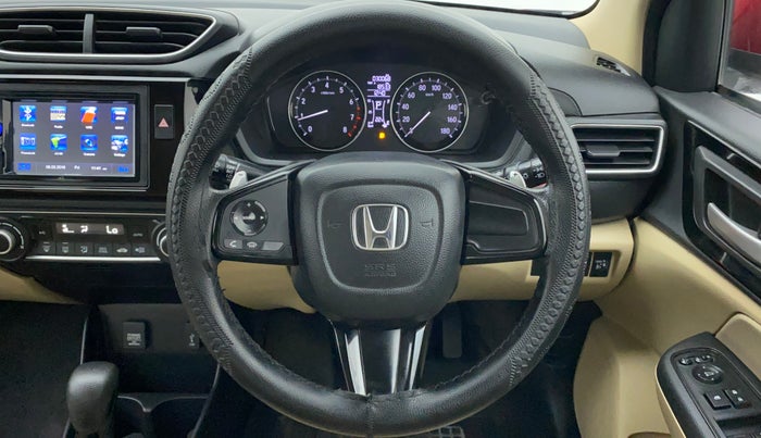 2019 Honda Amaze 1.2L I-VTEC V CVT, Petrol, Automatic, 30,095 km, Steering Wheel Close Up