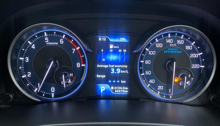 2019 Maruti Ertiga ZXI SMART HYBRID AT, Petrol, Automatic, 44,448 km, Odometer Image