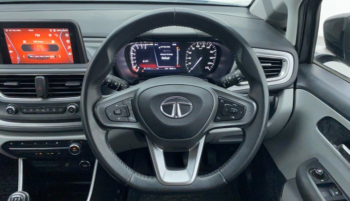2020 Tata ALTROZ XZ 1.2, Petrol, Manual, Steering Wheel Close Up