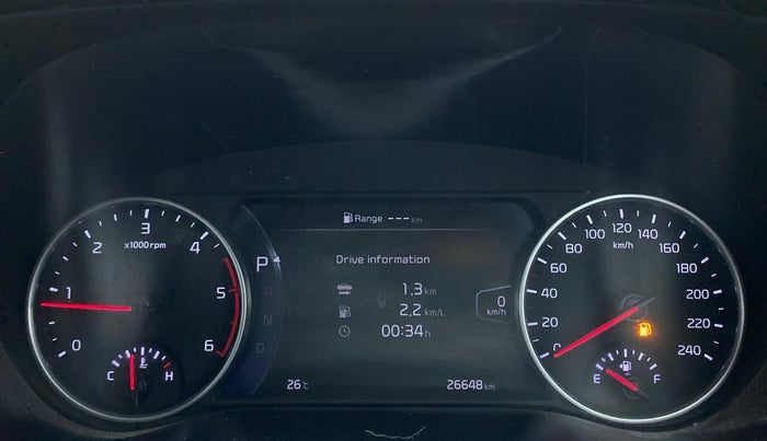 2021 KIA SELTOS 1.5 GTX+ AT, Diesel, Automatic, 26,712 km, Odometer Image