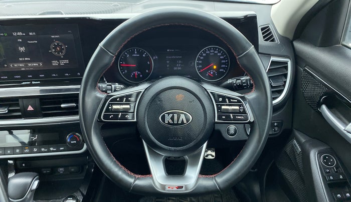 2021 KIA SELTOS 1.5 GTX+ AT, Diesel, Automatic, 26,712 km, Steering Wheel Close Up