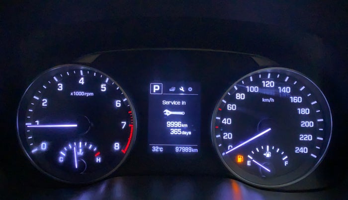 2017 Hyundai New Elantra 2.0 SX(O) AT PETROL, Petrol, Automatic, 98,056 km, Odometer Image