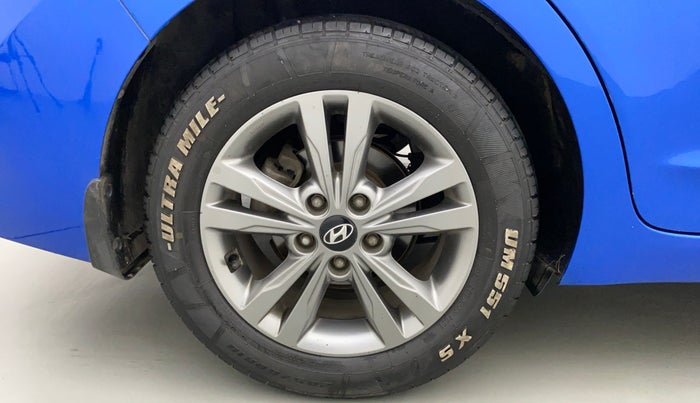 2017 Hyundai New Elantra 2.0 SX(O) AT PETROL, Petrol, Automatic, 98,056 km, Right Rear Wheel
